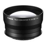Canon TC-DC58E (TCDC58E) Tele-converter for the PowerShot G15 Compact Digital Camera convert your focal distance to 1.4x (p/n 6926B001AA) Canon TC-DC58E (TCDC58E) Tele-converter for the PowerShot G15 Compact Digital Camera convert your focal distance to 1.4x (p/n 6926B001AA)